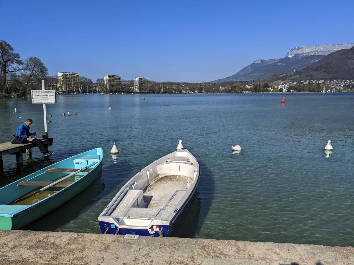 La Plume Vue Lac 3 Etoiles - Garage Prive, Secteur Recherche, Moderne & Tout Equipe, 6 Personnes Анси Екстериор снимка